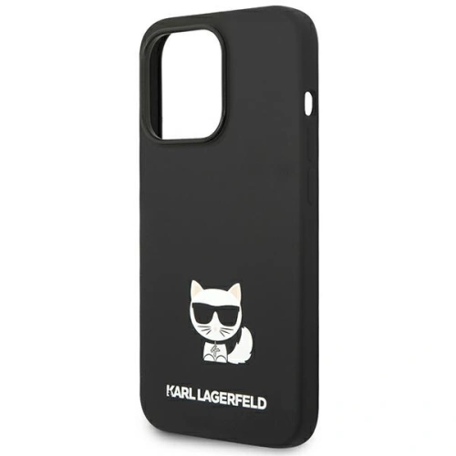 Kup Case Karl Lagerfeld KLHCP14XSLCTBK Apple iPhone 14 Pro Max Hardcase schwarz/schwarz Silikon Choupette Body - KLD1079 - {ean13} - Sklep Home Screen