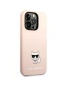 Kup Etui Karl Lagerfeld KLHCP14XSLCTPI Apple iPhone 14 Pro Max hardcase jasnorůžový/light pink Silicone Choupette Body - KLD1080 - {ean13} - Sklep Home Screen