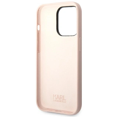 Kup Etui Karl Lagerfeld KLHCP14XSLCTPI Apple iPhone 14 Pro Max hardcase jasnorůžový/light pink Silicone Choupette Body - KLD1080 - {ean13} - Sklep Home Screen