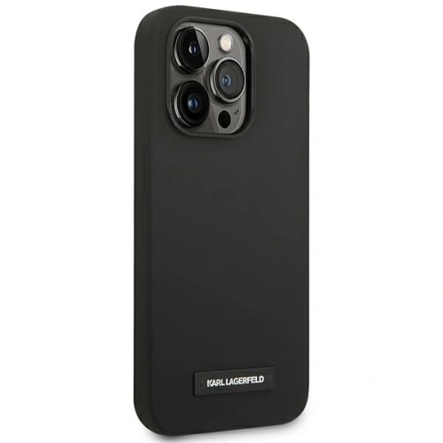 Kup Case Karl Lagerfeld KLHMP14LSLMP1K Apple iPhone 14 Pro Hardcase schwarz/black Silikon-Plakette Magsafe - KLD1082 - {ean13} - Sklep Home Screen