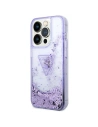 Kup Etui Guess GUHCP14XLFCTPU Apple iPhone 14 Pro Max fioletowy/purple hardcase Liquid Glitter Palm Collection - GUE2066 - {ean13} - Sklep Home Screen