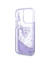 Kup Etui Guess GUHCP14XLFCTPU Apple iPhone 14 Pro Max fioletowy/purple hardcase Liquid Glitter Palm Collection - GUE2066 - {ean13} - Sklep Home Screen