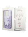 Kup Etui Guess GUHCP14XLFCTPU Apple iPhone 14 Pro Max fioletowy/purple hardcase Liquid Glitter Palm Collection - GUE2066 - {ean13} - Sklep Home Screen