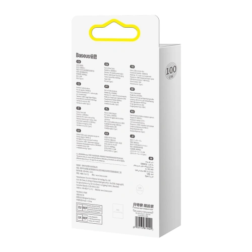 Kup Kabel kątowy Baseus MVP 2 Elbow USB-A - USB-C 1m PD 100W 5A niebieski - BSU3566 - {ean13} - Sklep Home Screen