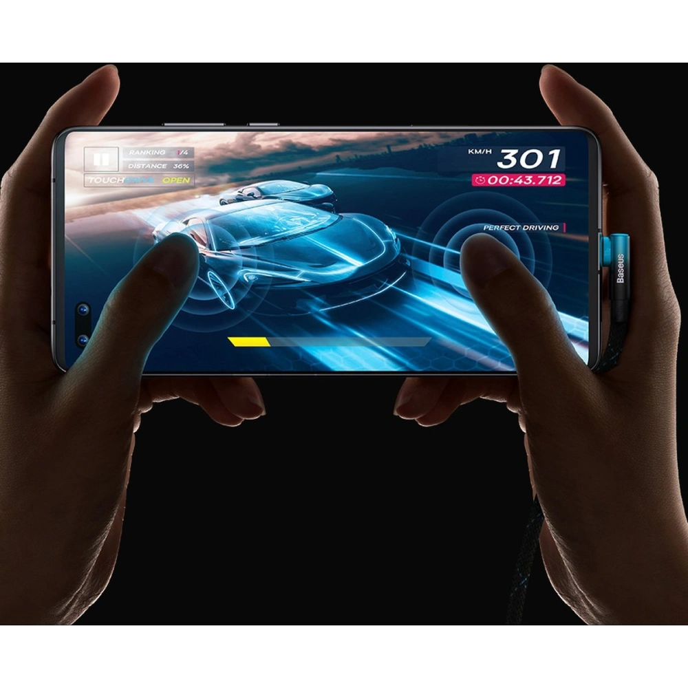 Kabel kątowy Baseus MVP 2 Elbow USB-A - USB-C 2m PD 100W 5A czerwony