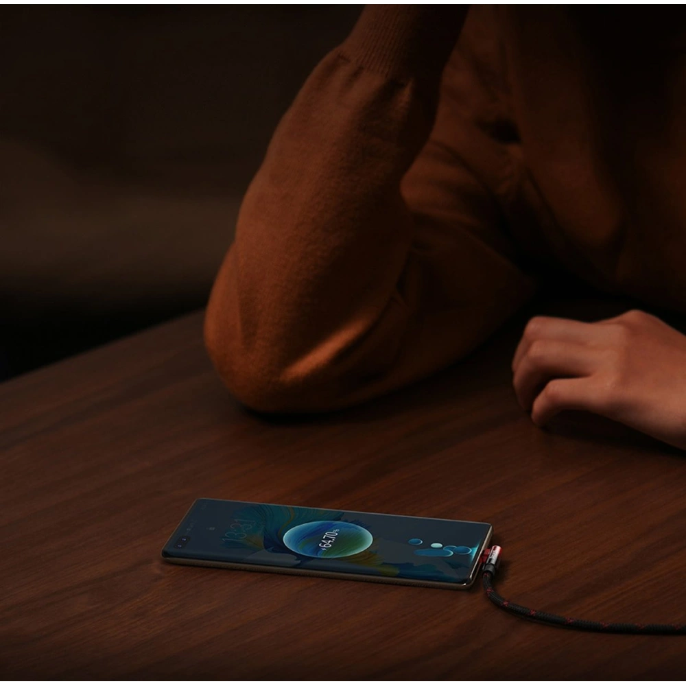 Kabel kątowy Baseus MVP 2 Elbow USB-A - USB-C 2m PD 100W 5A niebieski