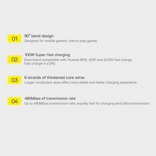 Kup Kabel unghiular Baseus MVP 2 Elbow USB-A - USB-C 2m PD 100W 5A albastru - BSU3568 - {ean13} - Sklep Home Screen