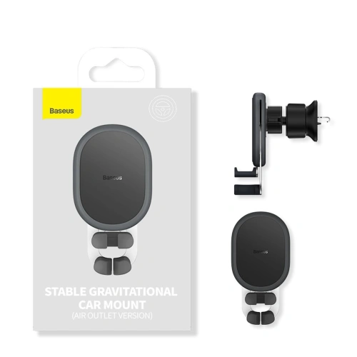 Kup Auto-Halterung Baseus Car Holder Stable Gravitational schwarz - BSU3569 - {ean13} - Sklep Home Screen
