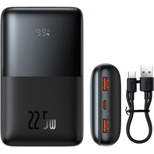 Powerbank Baseus Bipow Pro 20000mAh 22.5W + kabel USB-A - USB-C 3A 0.3m czarny