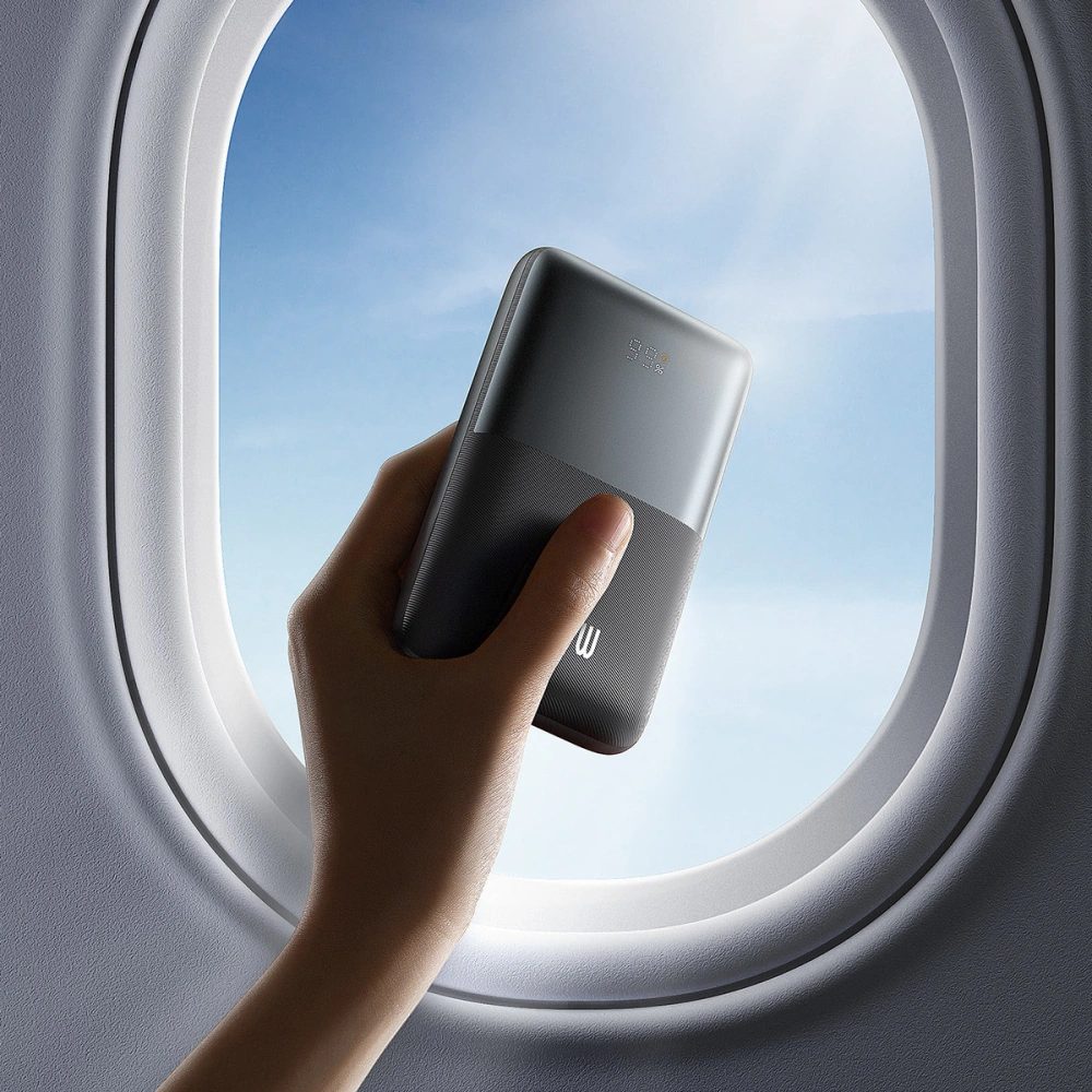 Powerbank Baseus Bipow Pro 20000mAh 22.5W + kabel USB-A - USB-C 3A 0.3m czarny