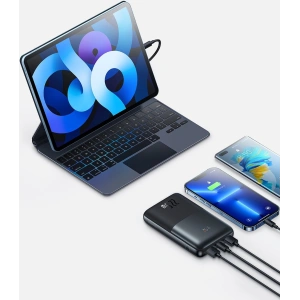 Powerbank Baseus Bipow Pro 20000mAh 22.5W + kabel USB-A - USB-C 3A 0.3m czarny