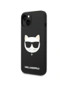 Kup Etui Karl Lagerfeld KLHMP14SSLCHBK Apple iPhone 14 hardcase negru/black Silicon Choupette Head Magsafe - KLD1086 - {ean13} - Sklep Home Screen
