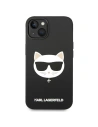 Kup Etui Karl Lagerfeld KLHMP14SSLCHBK Apple iPhone 14 hardcase negru/black Silicon Choupette Head Magsafe - KLD1086 - {ean13} - Sklep Home Screen