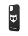 Kup Etui Karl Lagerfeld KLHMP14SSLCHBK Apple iPhone 14 hardcase negru/black Silicon Choupette Head Magsafe - KLD1086 - {ean13} - Sklep Home Screen
