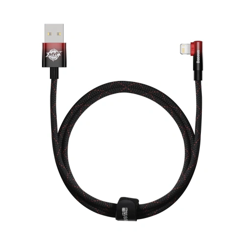 Kup Cablul unghiular Baseus MVP 2 Elbow USB-A - Lightning 1m 2.4A roșu - BSU3572 - {ean13} - Sklep Home Screen