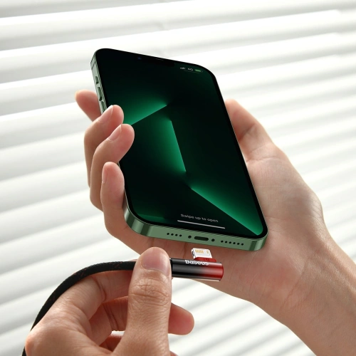 Kup Cablul unghiular Baseus MVP 2 Elbow USB-A - Lightning 1m 2.4A roșu - BSU3572 - {ean13} - Sklep Home Screen