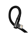 Kup Cablul unghiular Baseus MVP 2 USB-A - Lightning 2m 2.4A negru - BSU3573 - {ean13} - Sklep Home Screen