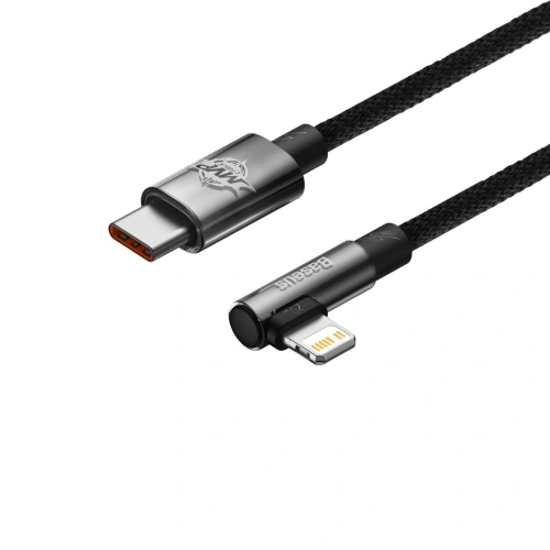 Kup Cablul unghiular Baseus MVP 2 USB-C - Lightning PD 2m 20W negru - BSU3575 - {ean13} - Sklep Home Screen