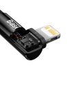 Kup Cablul unghiular Baseus MVP 2 USB-C - Lightning PD 2m 20W negru - BSU3575 - {ean13} - Sklep Home Screen