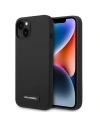 Etui Karl Lagerfeld KLHMP14SSLMP1K Apple iPhone 14 kemény hátlap fekete/szürke Szilikon Plaque Magsafe