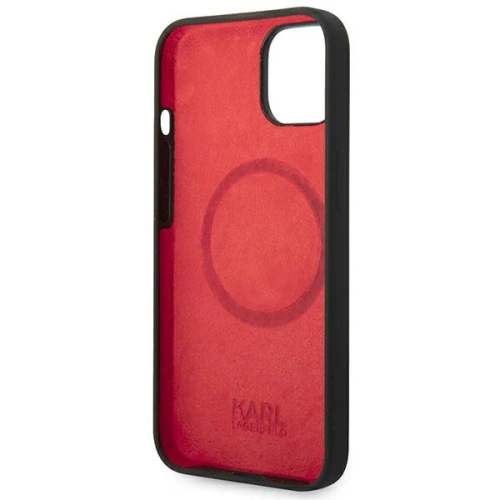 Kup Etui Karl Lagerfeld KLHMP14SSLMP1K Apple iPhone 14 hardcase černý/black Silicone Plaque Magsafe - KLD1088 - {ean13} - Sklep Home Screen