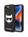 Etui Karl Lagerfeld KLHMP14XSLCHBK Apple iPhone 14 Pro Max hardcase černý/black Silicone Choupette Head Magsafe