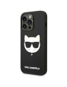Kup Etui Karl Lagerfeld KLHMP14XSLCHBK Apple iPhone 14 Pro Max hardcase černý/black Silicone Choupette Head Magsafe - KLD1090 - {ean13} - Sklep Home Screen