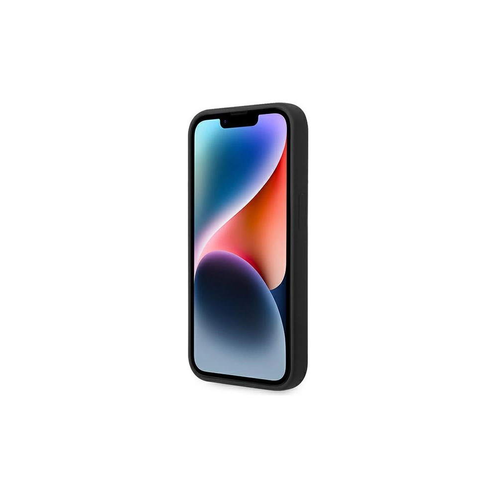 Etui Karl Lagerfeld KLHMP14XSLCHBK Apple iPhone 14 Pro Max hardcase czarny/black Silicone Choupette Head Magsafe