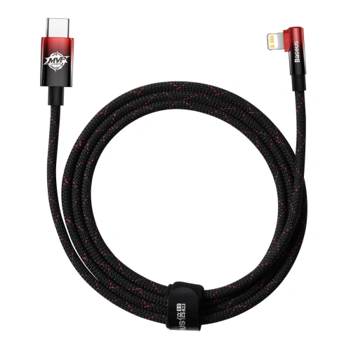 Kup Kabel unghiular Baseus MVP 2 Elbow USB-C - Lightning PD 2m 20W roșu - BSU3576 - {ean13} - Sklep Home Screen
