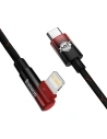 Kup Kabel unghiular Baseus MVP 2 Elbow USB-C - Lightning PD 2m 20W roșu - BSU3576 - {ean13} - Sklep Home Screen