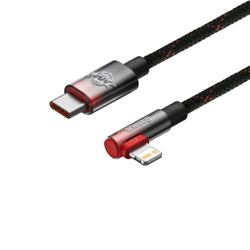 Kup Kabel unghiular Baseus MVP 2 Elbow USB-C - Lightning PD 2m 20W roșu - BSU3576 - {ean13} - Sklep Home Screen