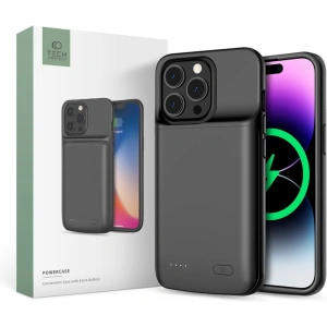 Etui Tech-Protect Powercase 5000mah Apple iPhone iPhone 14 Plus / 15 Plus Black