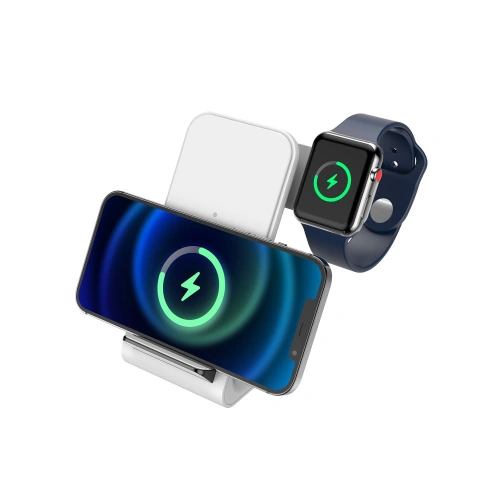 Kup Vezeték nélküli töltő Tech-Protect QI15W-A20 3in1 Vezeték nélküli Töltő Fekete - THP1390 - {ean13} - Sklep Home Screen