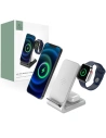 Vezeték nélküli töltő Tech-Protect QI15W-A20 3in1 vezeték nélküli töltő fehér