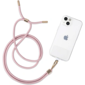 Kup Smycz do telefonu Tech-Protect Chain 2 Universal Strap Pink/Gold - THP1392 - {ean13} - Sklep Home Screen