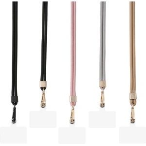 Kup Smycz do telefonu Tech-Protect Chain 2 Universal Strap Pink/Gold - THP1392 - {ean13} - Sklep Home Screen