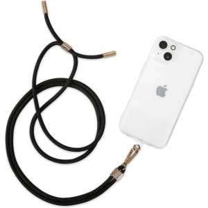 Kup Smycz do telefonu Tech-Protect Chain 2 Universal Strap Black/Gold - THP1393 - {ean13} - Sklep Home Screen