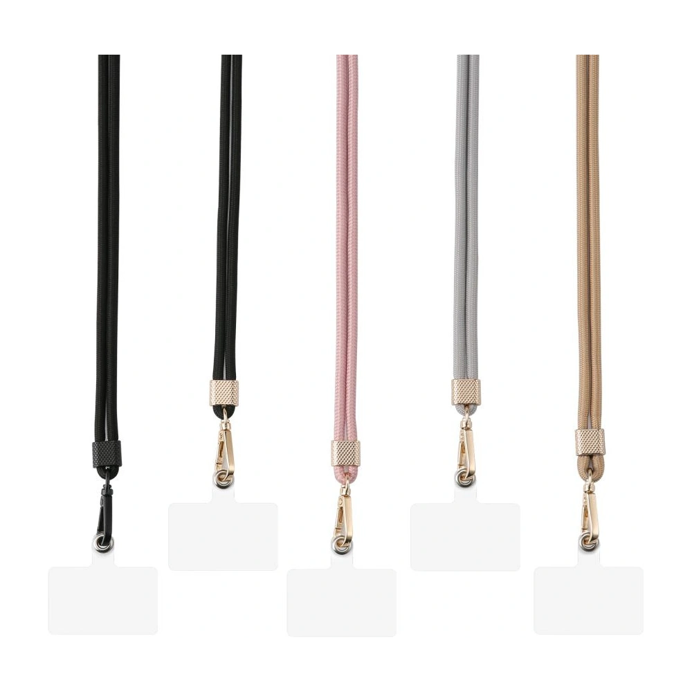 Smycz do telefonu Tech-Protect Chain 2 Universal Strap Black/Gold