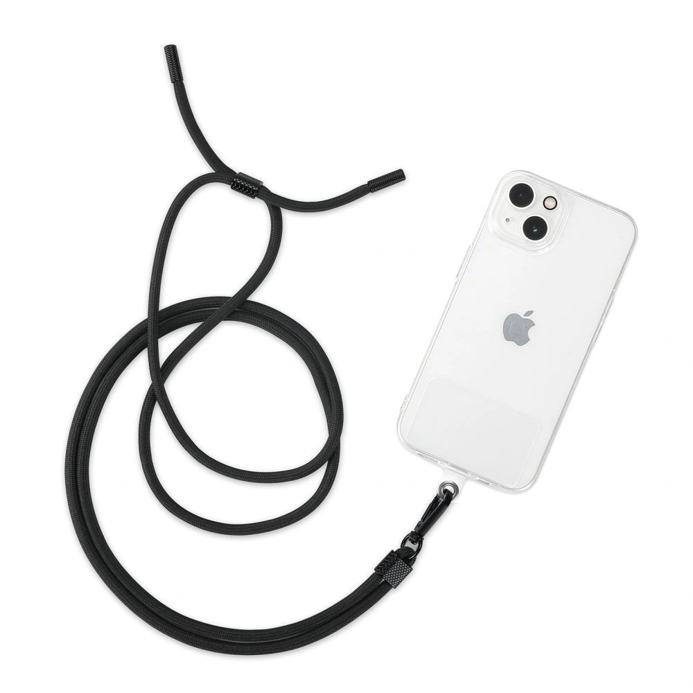 Smycz do telefonu Tech-Protect Chain 2 Universal Strap Black/Black