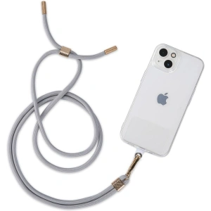 Kup Smycz do telefonu Tech-Protect Chain 2 Universal Strap Grey/Gold - THP1395 - {ean13} - Sklep Home Screen