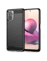 Tech-Protect TPUCarbon POCO M5s/Redmi Note 10/10s Black