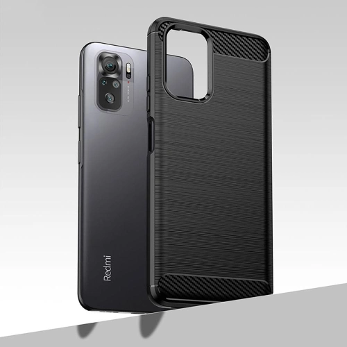 Kup Etui Tech-Protect TPUCarbon POCO M5s/Redmi Note 10/10s Fekete - THP1405 - {ean13} - Sklep Home Screen