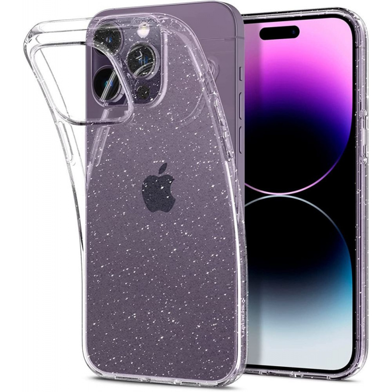 Kup Etui Spigen Liquid Crystal Apple iPhone 14 Pro Max Glitter Crystal - 8809811863413 - SPN2526 - Homescreen.pl