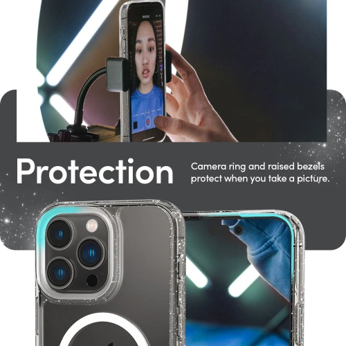 Buy Spigen Cyrill Shine Mag MagSafe Apple iPhone 14 Pro Max Glitter Clear - SPN2527 - {ean13} - Home Screen Store Europe