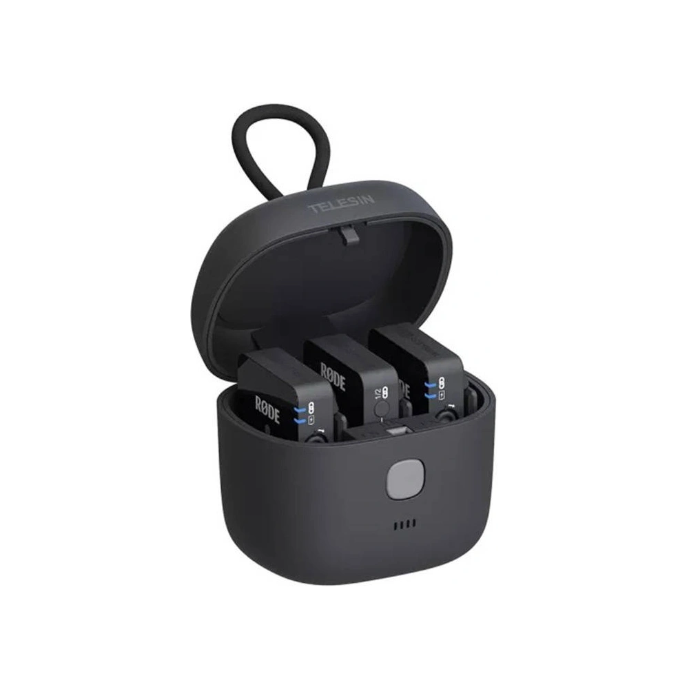 Ładowarka z powerbankiem 4000mAh Telesin dla mikrofonu RODE Wireless GO I / II  (TE-WMB-001)