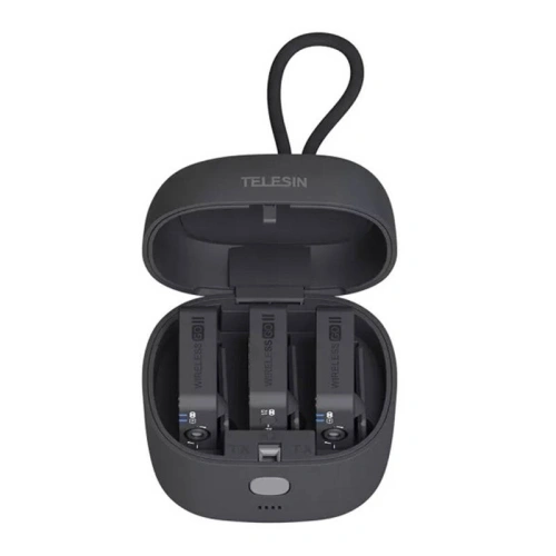 Buy TELESIN TE-WMB-001 Wireless Microphone Charging Box 3-slot (TE-WMB-001) - TLS96 - {ean13} - Home Screen Store Europe