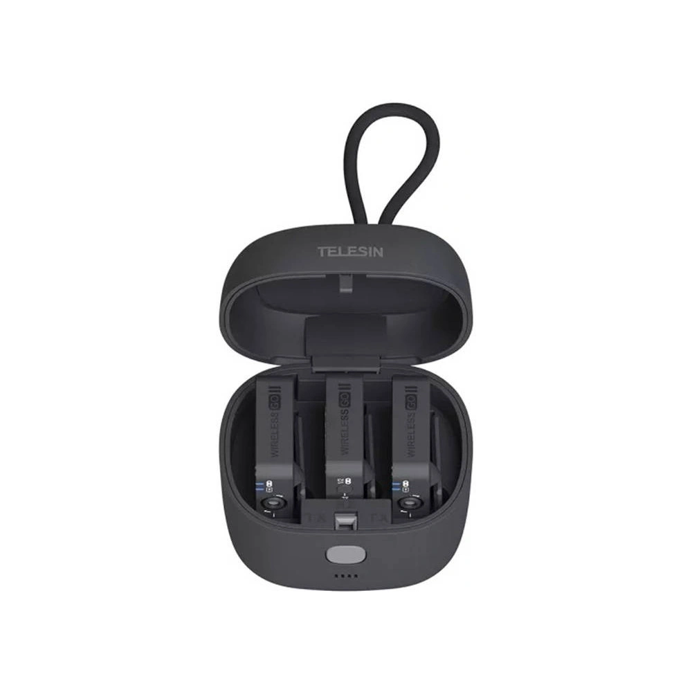 Ładowarka z powerbankiem 4000mAh Telesin dla mikrofonu RODE Wireless GO I / II  (TE-WMB-001)