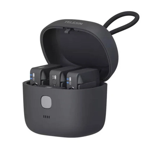 Buy TELESIN TE-WMB-001 Wireless Microphone Charging Box 3-slot (TE-WMB-001) - TLS96 - {ean13} - Home Screen Store Europe