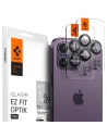 Szkło hartowane na aparat Spigen Optik.tr ez Fit Camera Protector Apple iPhone 14 Pro/14 Pro Max Black [2 PACK]