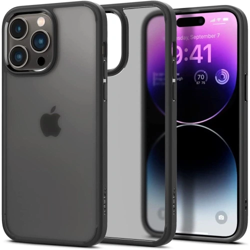 Kup Etui Spigen Ultra Hybrid Apple iPhone 14 Pro Max Frost Fekete - SPN2533 - {ean13} - Sklep Home Screen